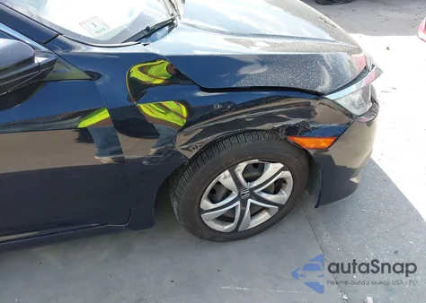 2017 Honda Civic Lx из США, поврежденный, VIN 19XFC2F54HE221569